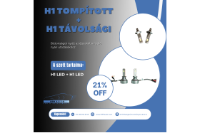 H1+H1 Tompított + Távolsági csomagajánlat 
